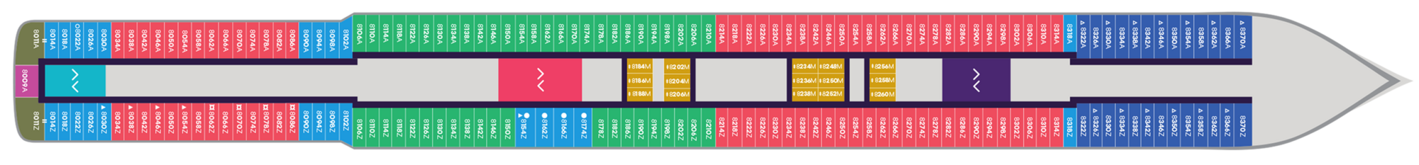 Deck 8 plan